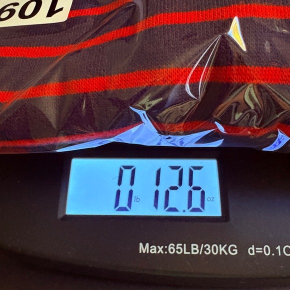 J. Crew Knit Dress Red Navy Blue Striped Cotton Blend 3/4 Sleeve Casual - Picture 9 of 9